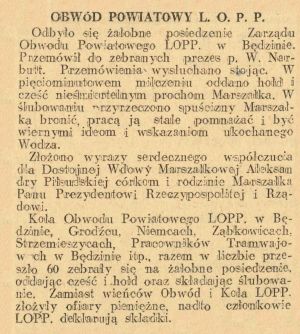LOPP Obwód Powiatowy w Będzinie KZI 1935.05.18.jpg