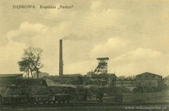 Dąbrowa Górnicza na dawnej pocztówce 250 Kopalnia Reden.jpg