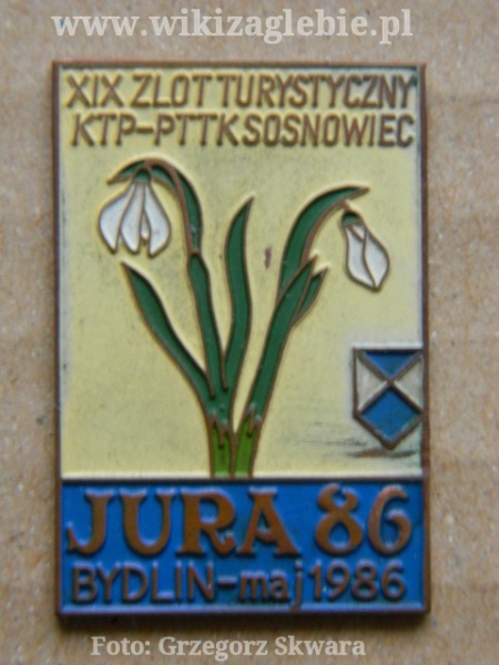 Plik:Odznaka XIX Zlot Turystyczny Jura 86.jpg