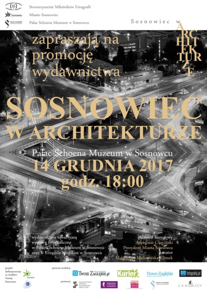 Plik:SMF plakat wernisaż Sosnowiec w Architekturze.jpg