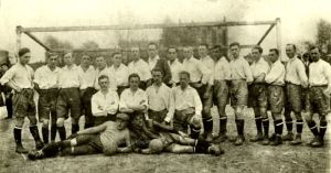KS Sosnowiec Victoria Sosnowiec 1924 mecz towarzyski.jpg