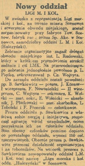 Liga Morska i Kolonialna Sosnowiec KZI 271 1935.10.04.jpg