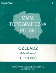 Mapa Topograficzna Polski - Czeladź (1994).jpg
