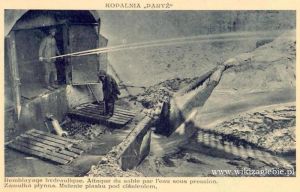 Dąbrowa Górnicza na dawnej pocztówce 211 Kopalnia Paryż.jpg