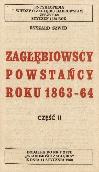 Plik:Zagłębiowscy Powstańcy Roku 1863 - 1864 cz 2.jpg