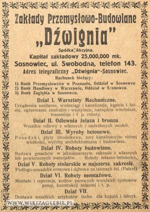 Reklama-1922-Sosnowiec-Dźwignia-Zakład-Przemysłowo-Handlowy.jpg