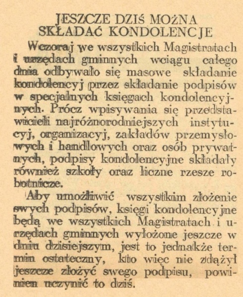 Plik:Uroczystosci żałobne w Zagłębiu 03 KZI 1935.05.18.jpg