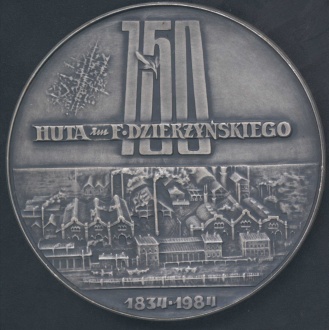 150 lat Huty Dzierżyński 1834-1984 sr.jpg