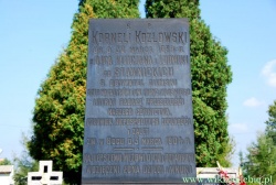 Dąbrowa Górnicza Cmentarz katolicki przy ul. Starocmentarnej 103 Korneli Kozłowski.JPG