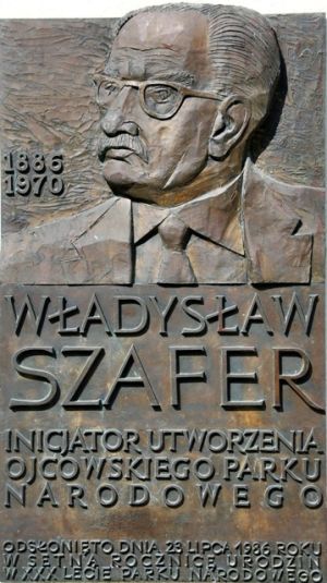 Władysław Szafer tablica pamiątkowa.JPG