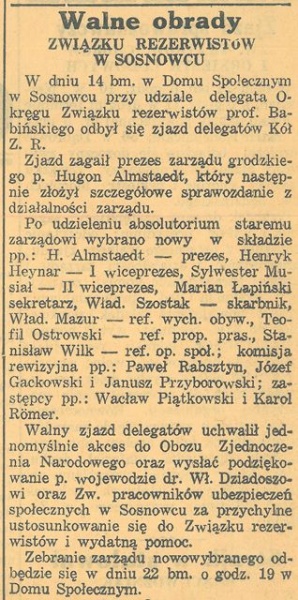 Plik:Związek Rezerwistów Sosnowiec KZI 079 1937.jpg