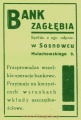 Reklama 1931 Sosnowiec Bank Zagłębia 01.jpg