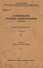 Z przeszłości Zagłębia Dąbrowskiego i okolicy - Szkice monograficzne z ilustracjami - Tom 1 - nr 08.jpg