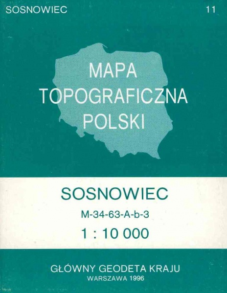 Plik:Mapa Topograficzna Polski - Sosnowiec (1996).jpg