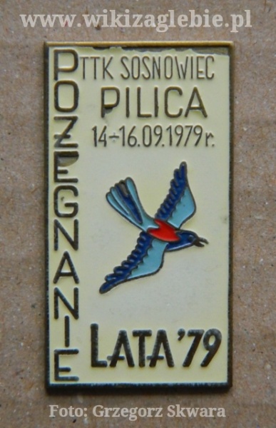 Plik:Odznaka Pozegnanie Lata 1979 Pilica.jpg