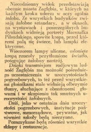 Uroczystosci żałobne w Zagłębiu 02 KZI 1935.05.18.jpg
