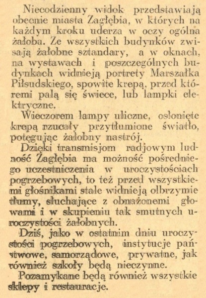 Plik:Uroczystosci żałobne w Zagłębiu 02 KZI 1935.05.18.jpg