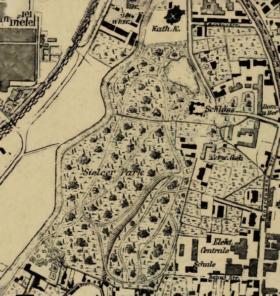 Plik:Park Sielecki w Sosnowcu 1914 roku.jpeg
