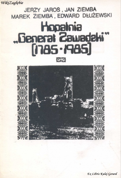 Plik:Kopalnia Generał Zawadzki - okładka.jpg