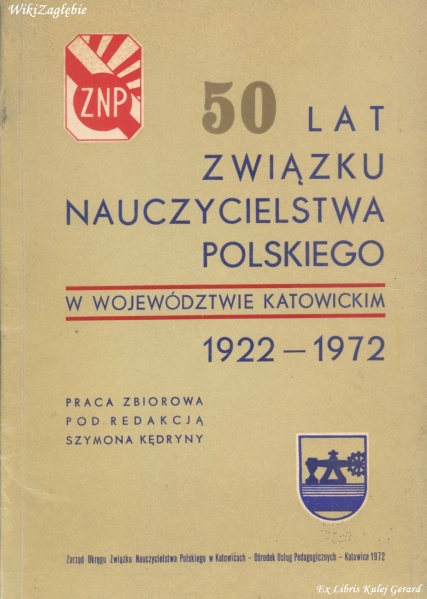 Plik:50 lat ZNP w woj kat 1922-1972 .jpg