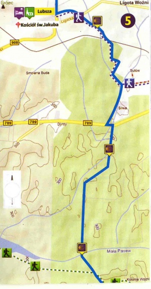 Jasnogórska Droga Świętego Jakuba Mapa nr 5.jpg
