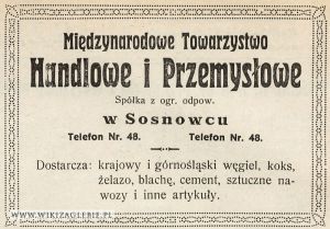 Reklama-1922-Sosnowiec-Międzynarodowe-Towarzystwo-Handlowe-Przemysłowe.jpg